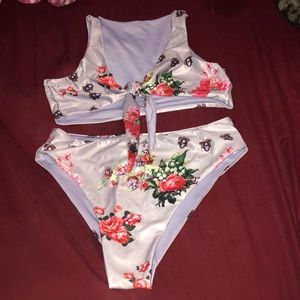 Floral bikini!